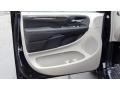 Black/Light Graystone 2011 Dodge Grand Caravan Crew Door Panel