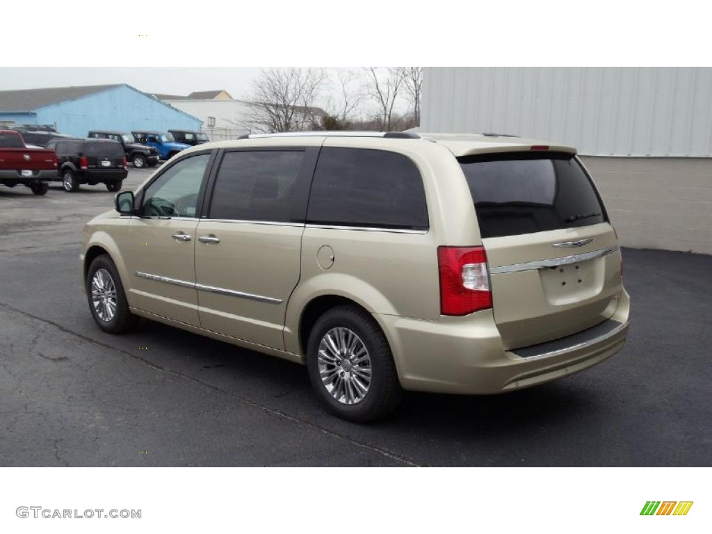 White Gold Metallic 2011 Chrysler Town & Country Limited Exterior Photo #46734756