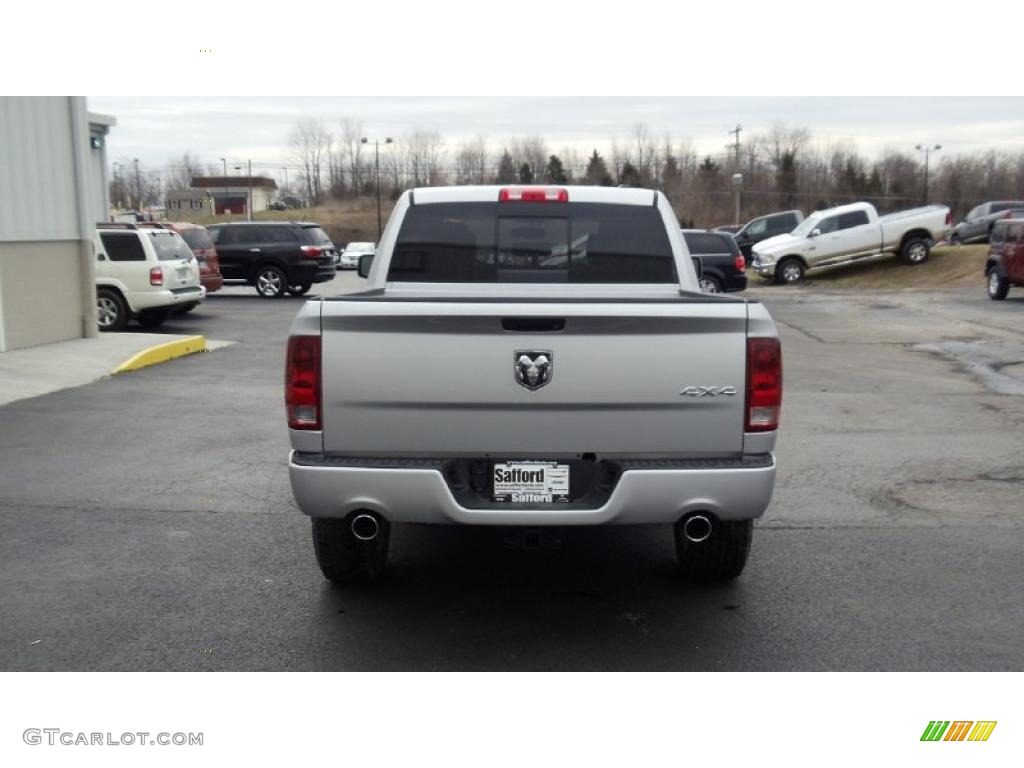 Bright Silver Metallic 2011 Dodge Ram 1500 Sport Crew Cab 4x4 Exterior Photo #46735179