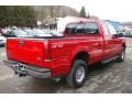 2003 Red Clearcoat Ford F250 Super Duty XLT SuperCab 4x4  photo #11