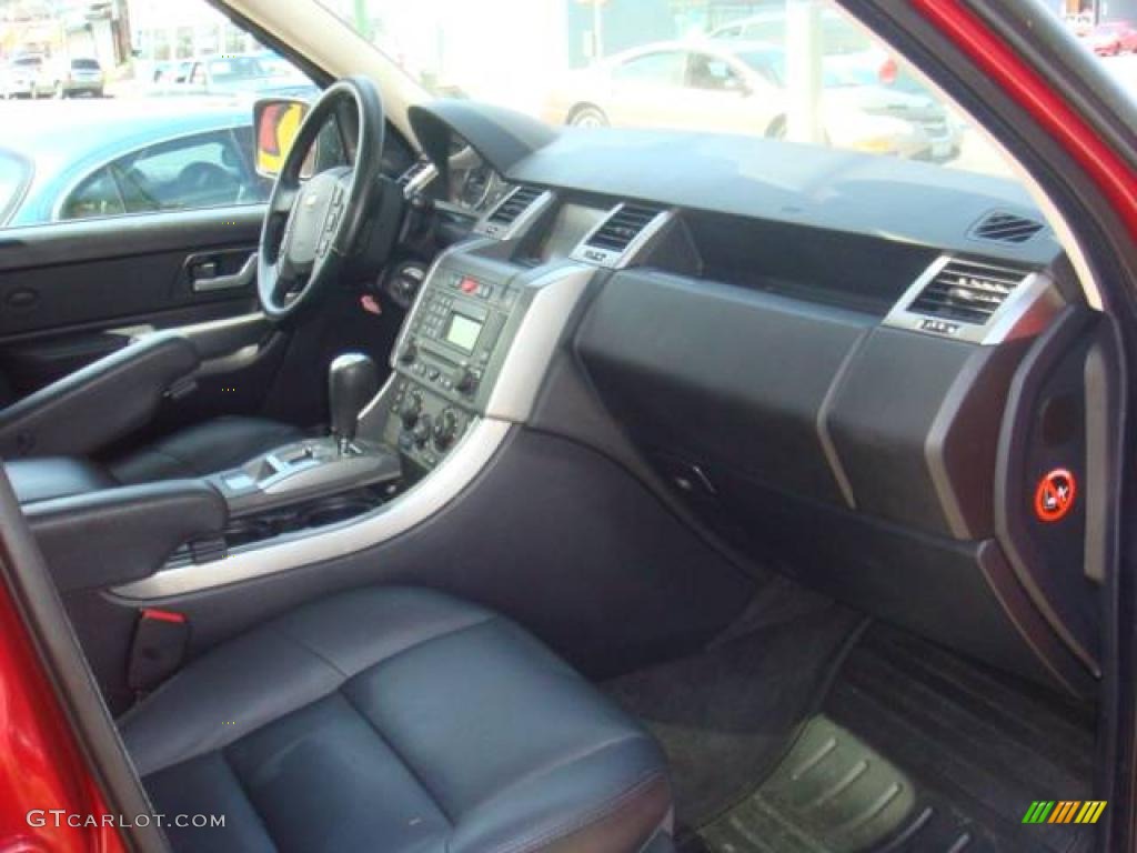 2006 Range Rover Sport HSE - Rimini Red Metallic / Ebony Black photo #7