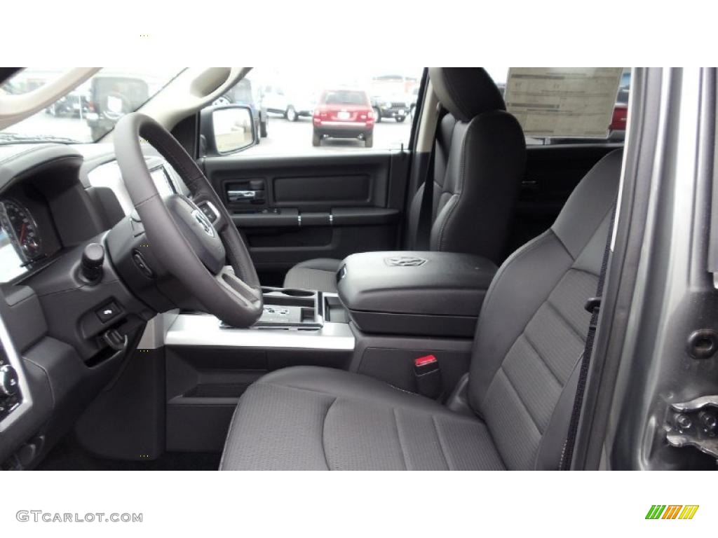 Dark Slate Gray Interior 2011 Dodge Ram 1500 Sport Crew Cab 4x4 Photo #46735752