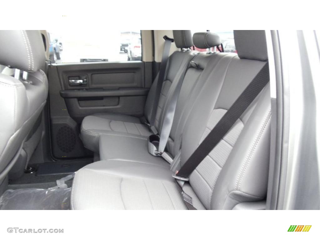 Dark Slate Gray Interior 2011 Dodge Ram 1500 Sport Crew Cab 4x4 Photo #46735767
