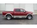 Deep Cherry Red Crystal Pearl 2011 Dodge Ram 1500 Laramie Crew Cab 4x4 Exterior