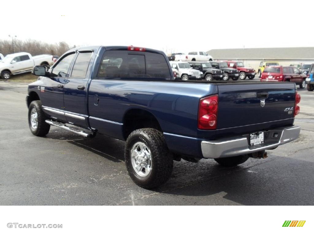 Patriot Blue Pearl 2007 Dodge Ram 2500 Laramie Quad Cab 4x4 Exterior Photo #46736142