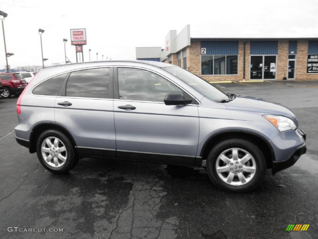 2007 CR-V EX - Glacier Blue Metallic / Gray photo #1