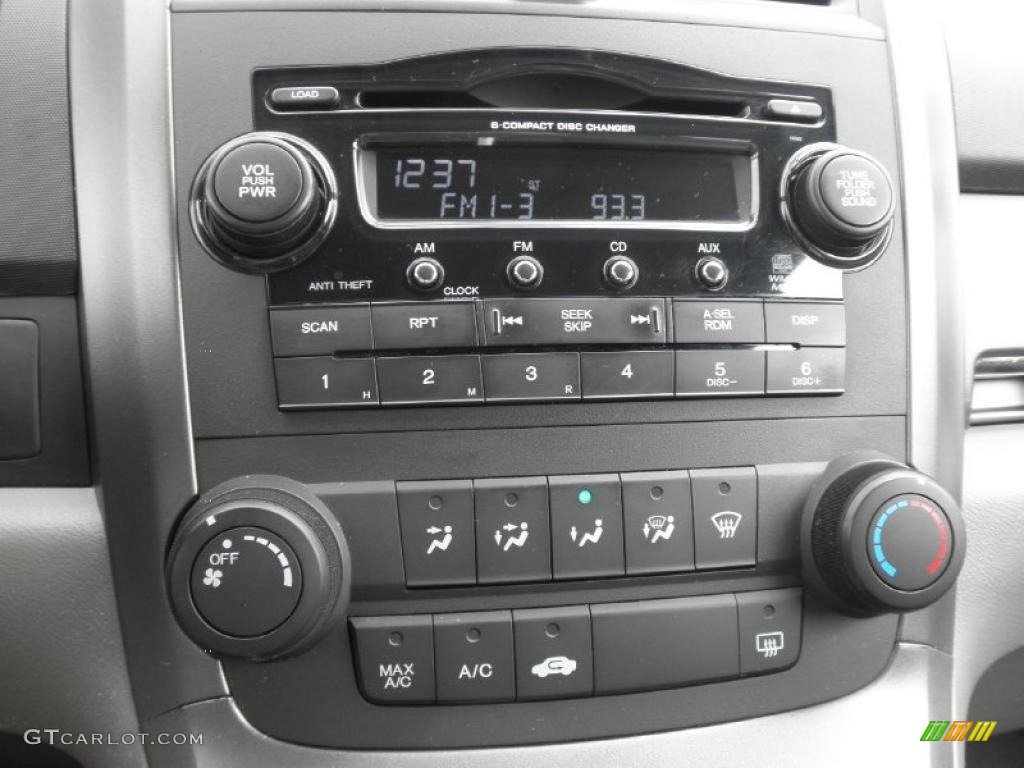 2007 CR-V EX - Glacier Blue Metallic / Gray photo #7