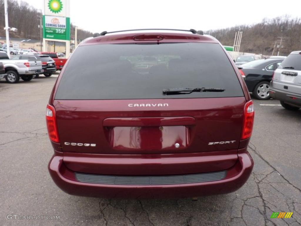 Deep Molten Red Pearl 2003 Dodge Caravan Sport Exterior Photo #46736583