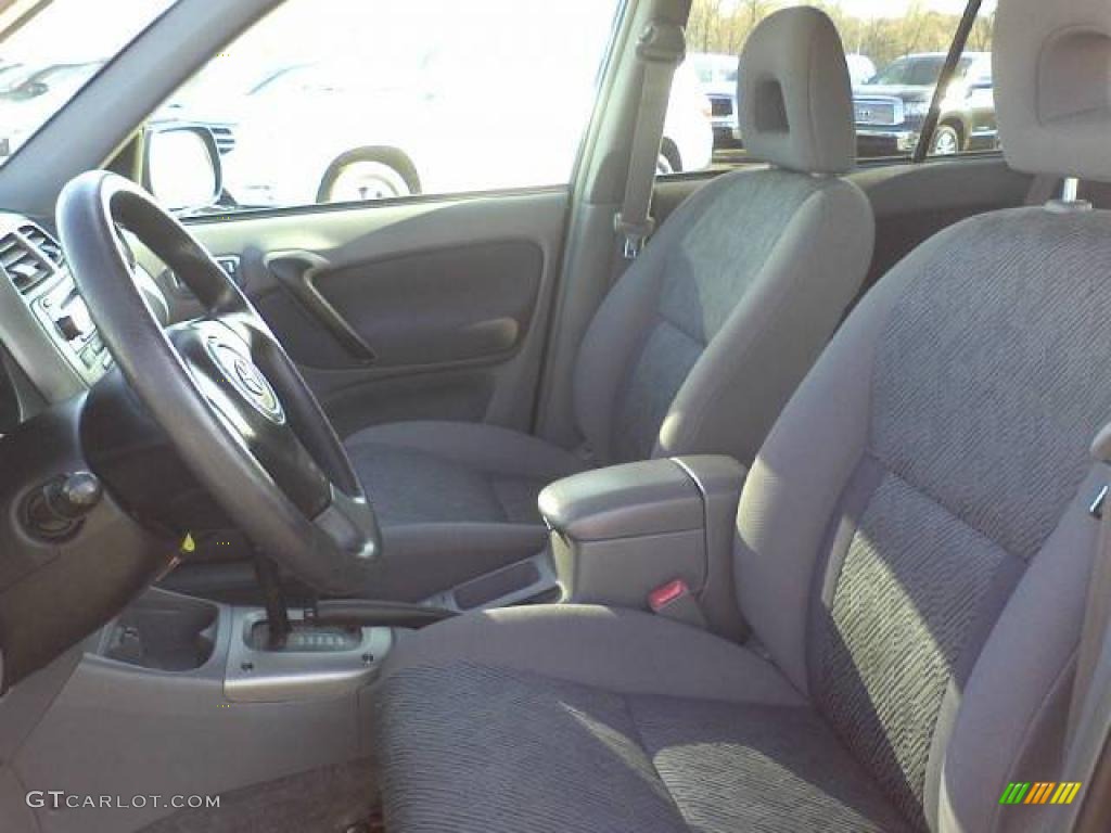 2003 RAV4  - Spectra Blue Mica / Gray photo #6