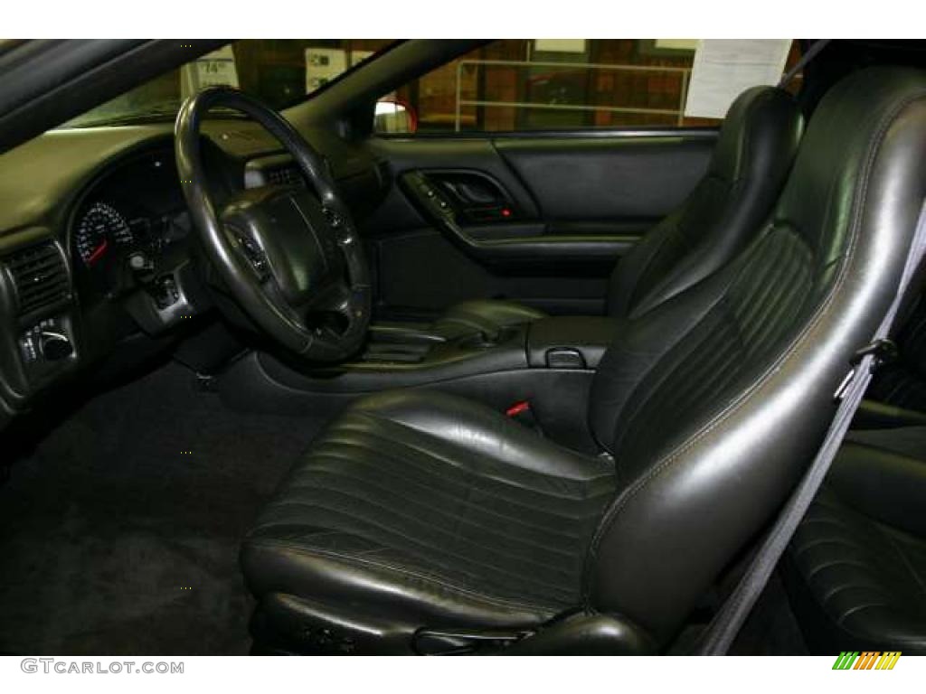 Ebony Interior 2001 Chevrolet Camaro Z28 Coupe Photo #46736904