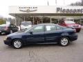 2001 Navy Blue Metallic Pontiac Grand Am SE Sedan  photo #2