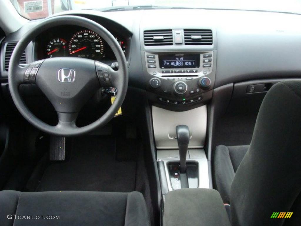 2007 Accord EX Coupe - Graphite Pearl / Black photo #8