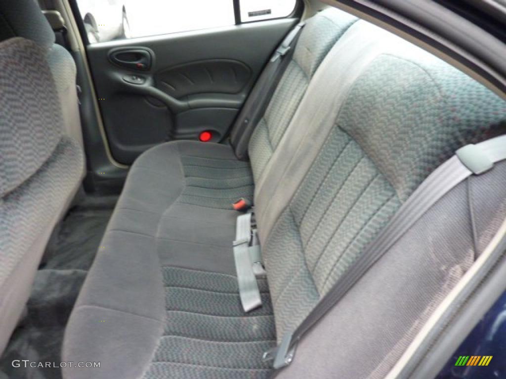 Dark Pewter Interior 2001 Pontiac Grand Am SE Sedan Photo #46737171