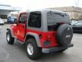 2005 Flame Red Jeep Wrangler Sport 4x4  photo #4