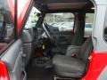 2005 Flame Red Jeep Wrangler Sport 4x4  photo #6