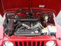 2005 Flame Red Jeep Wrangler Sport 4x4  photo #14