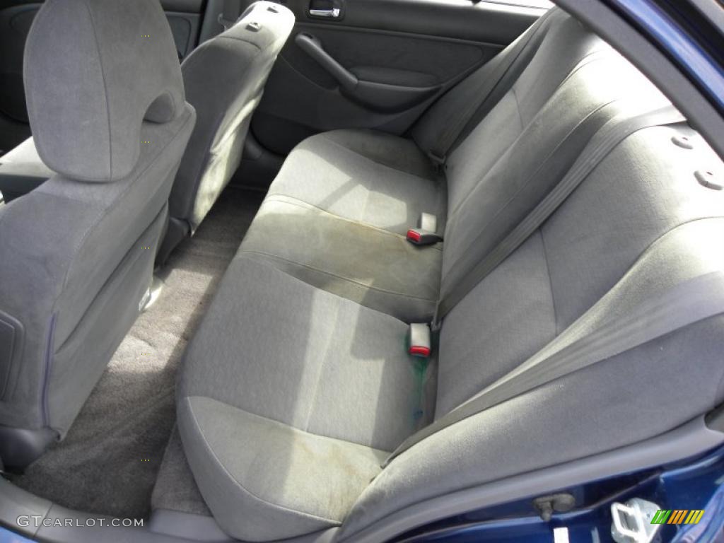 Black Interior 2005 Honda Civic Hybrid Sedan Photo #46737748