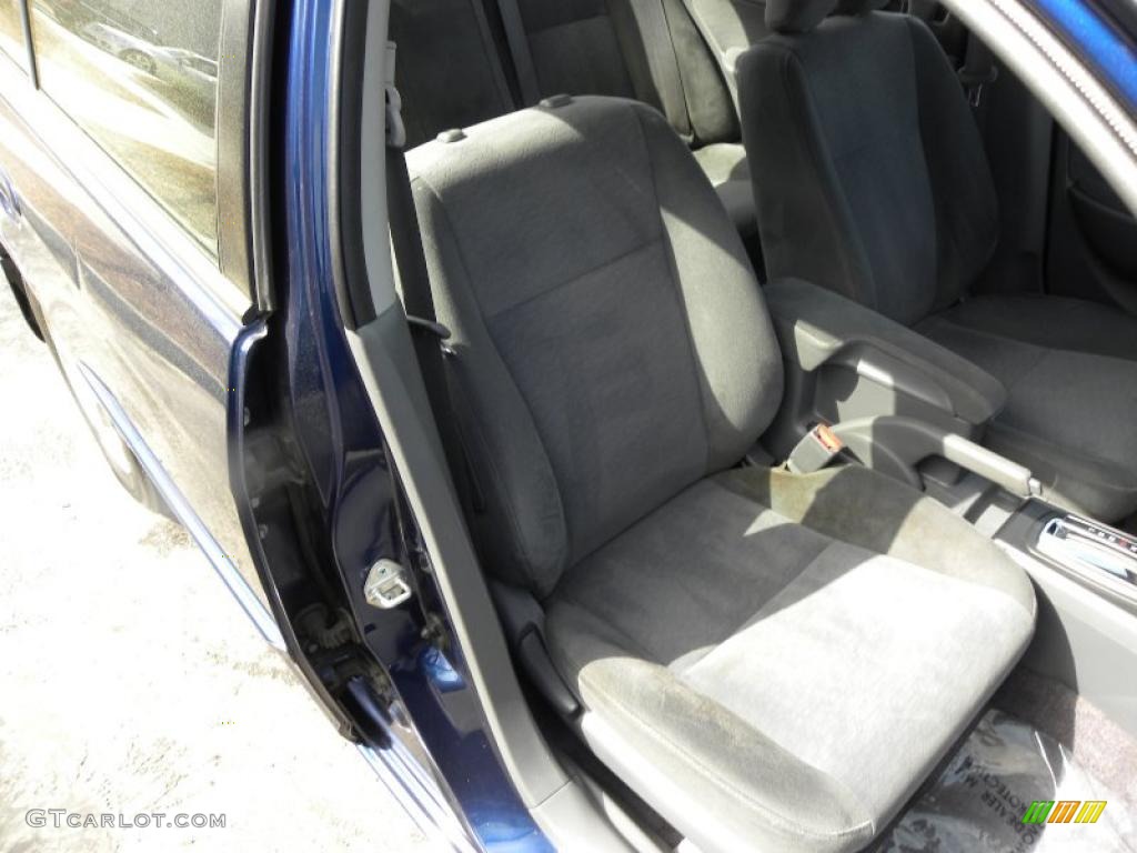 Black Interior 2005 Honda Civic Hybrid Sedan Photo #46737778
