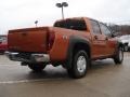 2005 Sunburst Orange Metallic Chevrolet Colorado LS Crew Cab  photo #3