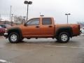 2005 Sunburst Orange Metallic Chevrolet Colorado LS Crew Cab  photo #6