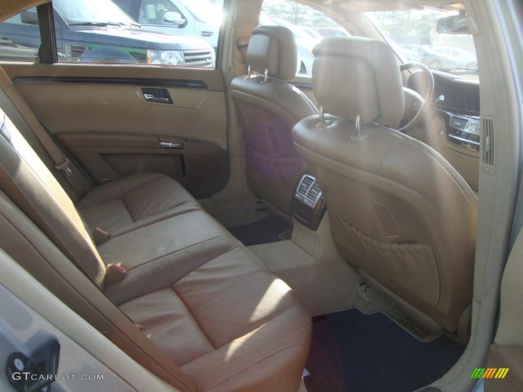 2007 S 550 4Matic Sedan - Pewter Metallic / Cashmere/Savanna photo #14