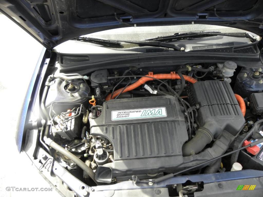 2005 Honda Civic Hybrid Sedan 1.3L SOHC 8V i-VTEC 4 Cylinder IMA Gasoline/Electric Hybrid Engine Photo #46737943