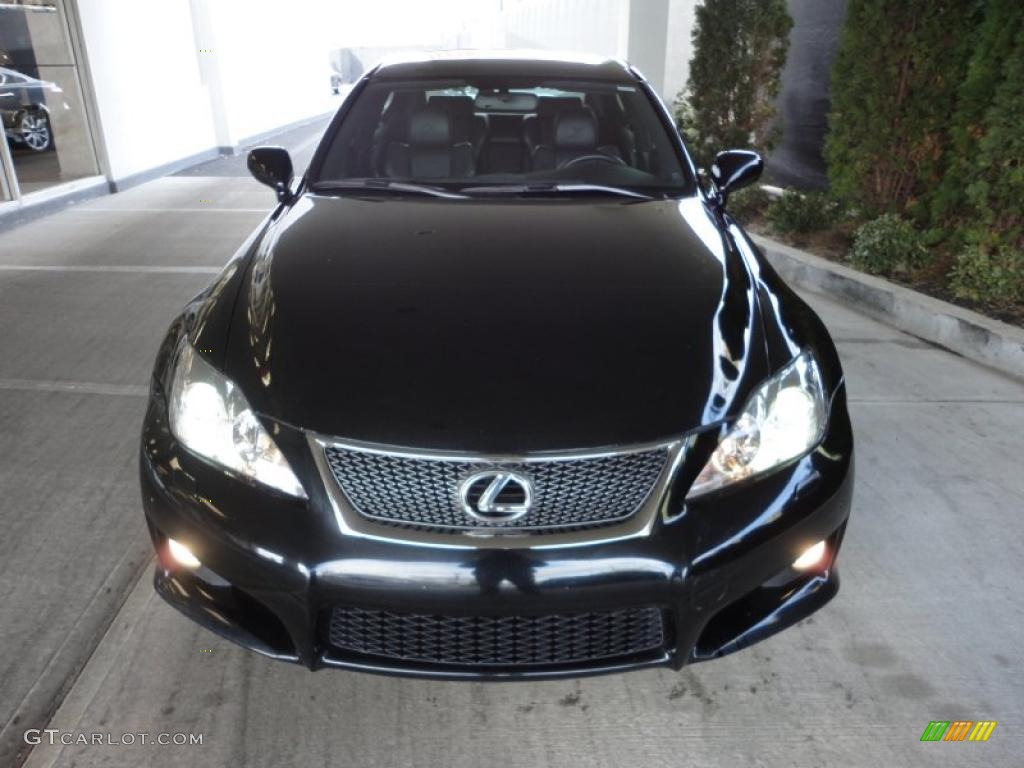 Obsidian Black 2008 Lexus IS F Exterior Photo #46738468