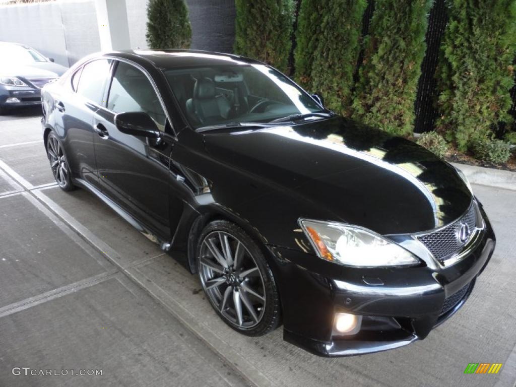 Obsidian Black 2008 Lexus IS F Exterior Photo #46738480