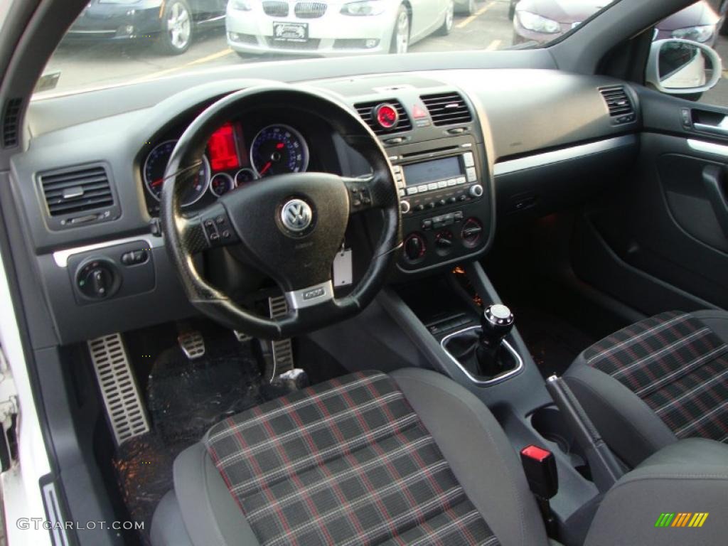 Interlagos Plaid Cloth Interior 2008 Volkswagen GTI 2 Door Photo #46738504