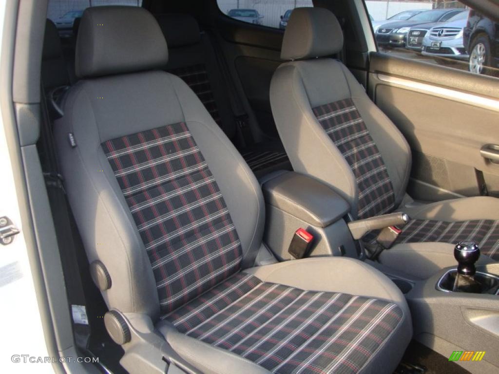 Interlagos Plaid Cloth Interior 2008 Volkswagen GTI 2 Door Photo #46738531