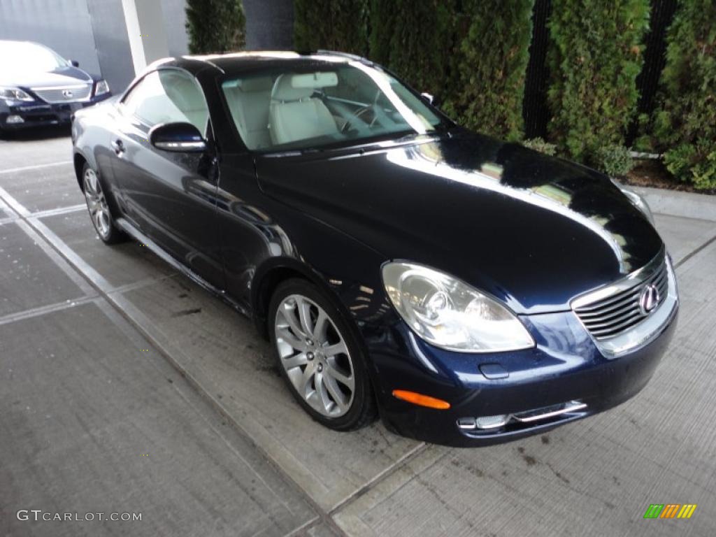 Black Sapphire 2007 Lexus SC 430 Convertible Exterior Photo #46738690