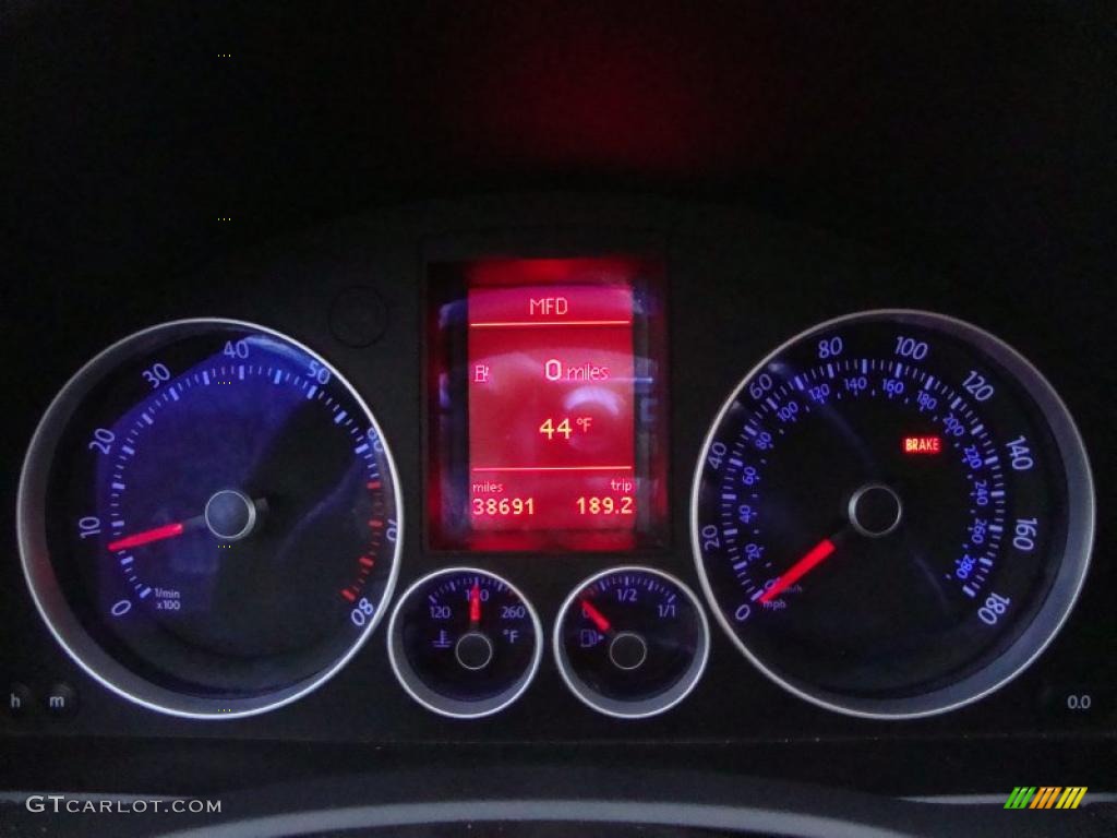 2008 Volkswagen GTI 2 Door Gauges Photo #46738858
