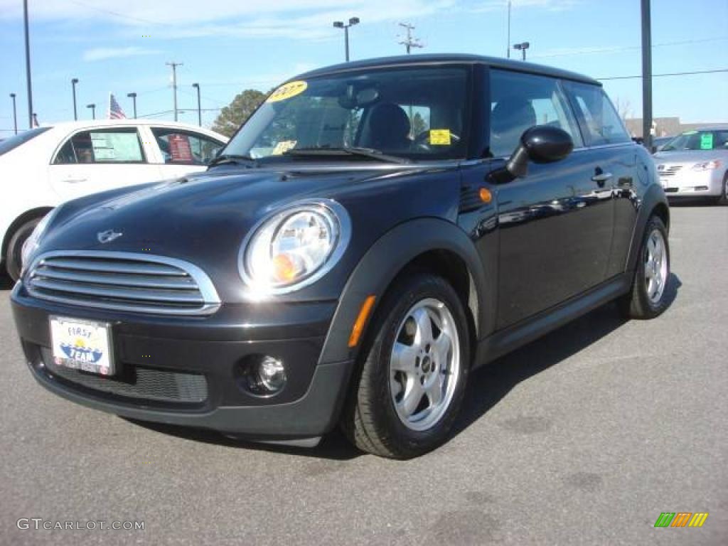 2007 Cooper Hardtop - Astro Black Metallic / Grey/Carbon Black photo #1