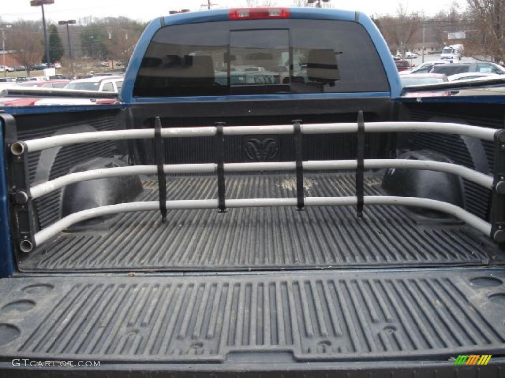 2006 Ram 1500 SLT Quad Cab 4x4 - Atlantic Blue Pearl / Medium Slate Gray photo #13