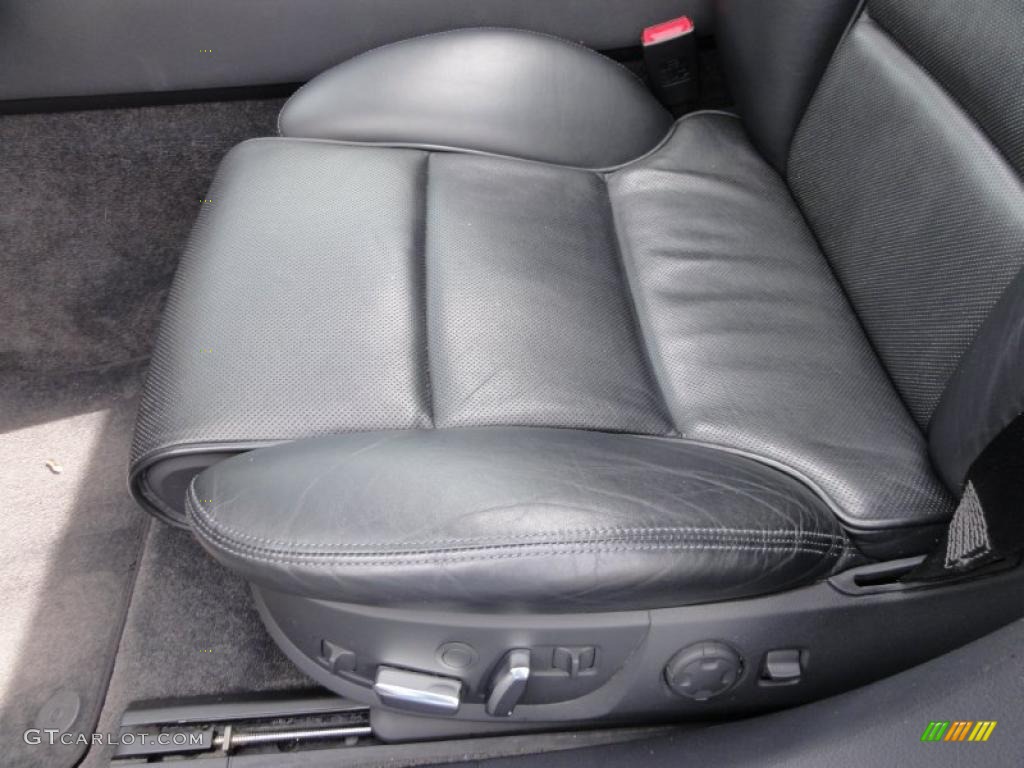 Black Interior 2005 Audi A8 L 4.2 quattro Photo #46739695