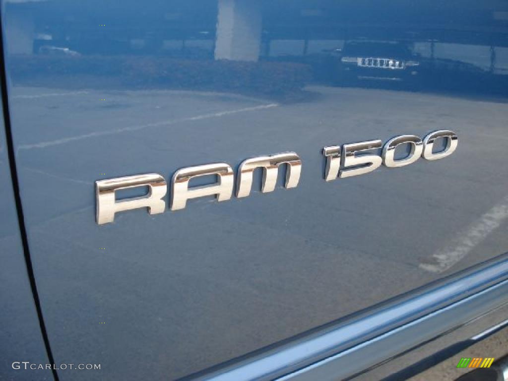 2006 Ram 1500 SLT Quad Cab 4x4 - Atlantic Blue Pearl / Medium Slate Gray photo #34