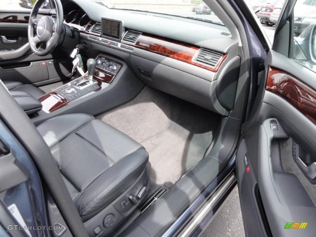 2005 Audi A8 L 4.2 quattro Black Dashboard Photo #46739728