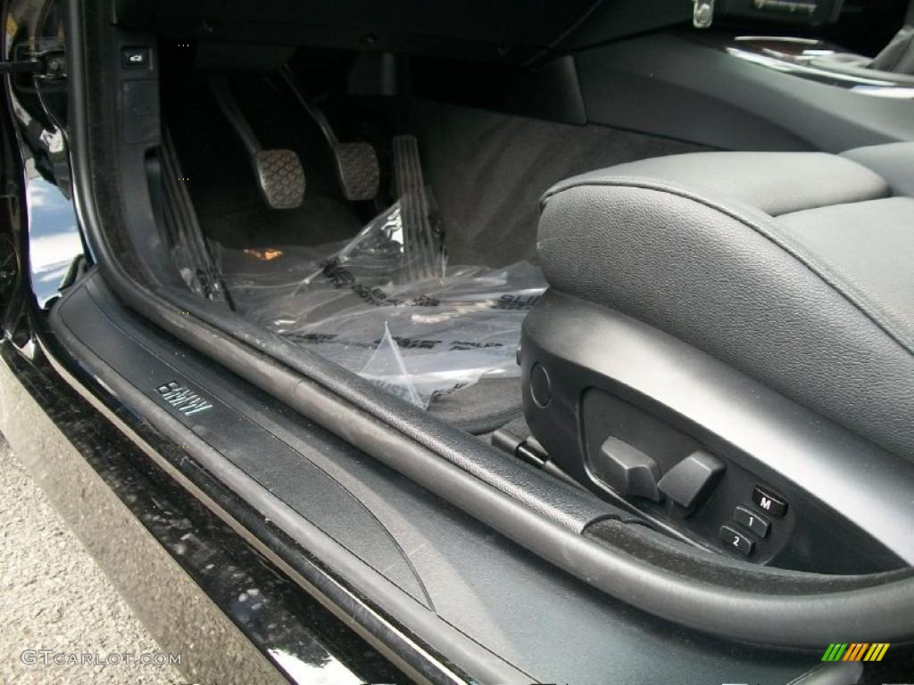 2008 3 Series 335xi Sedan - Jet Black / Black photo #11