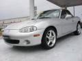 2001 Sunlight Silver Metallic Mazda MX-5 Miata Roadster  photo #1