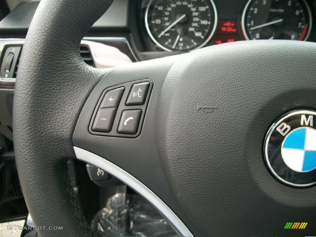2008 3 Series 335xi Sedan - Jet Black / Black photo #16