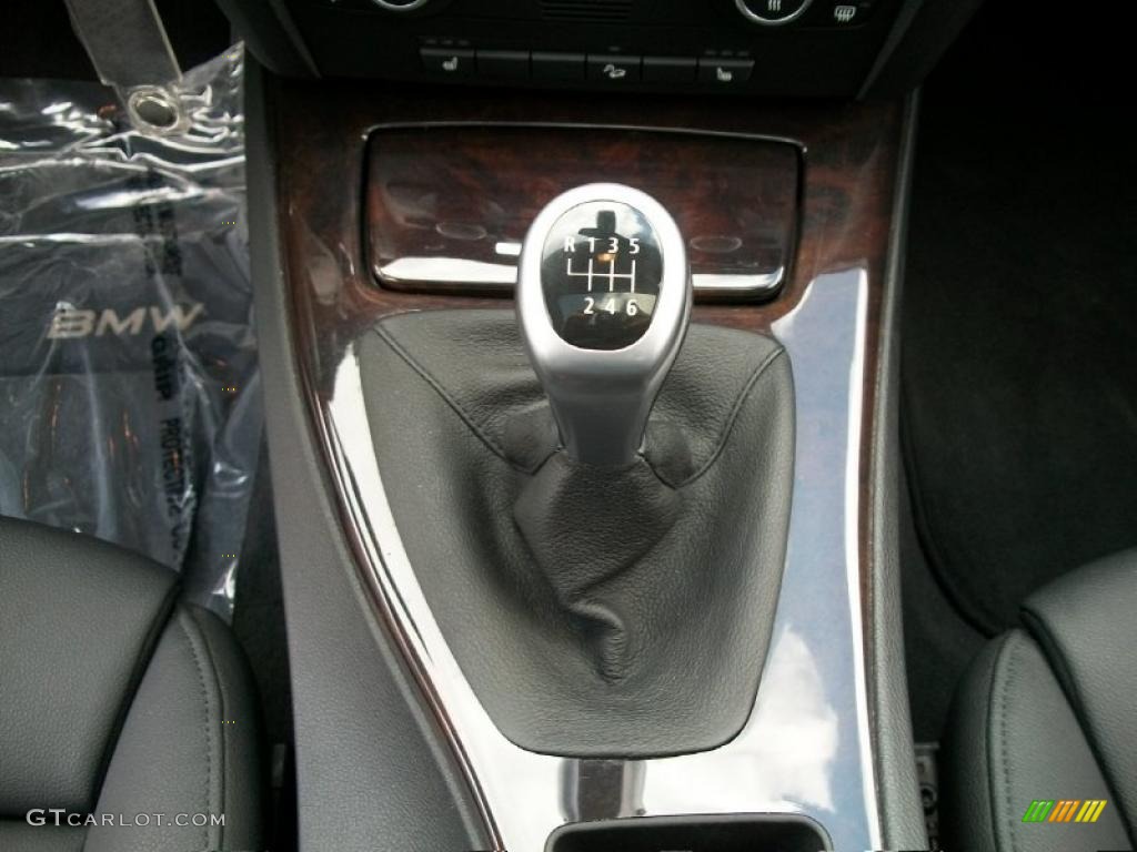 2008 3 Series 335xi Sedan - Jet Black / Black photo #20