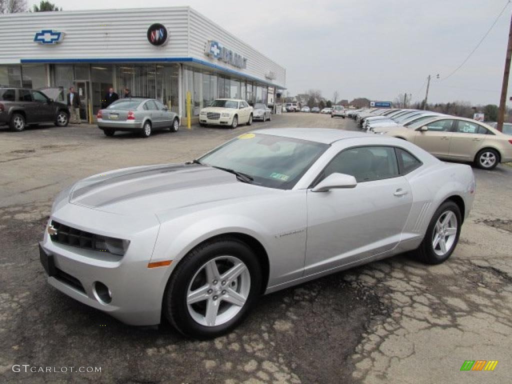 2011 Camaro LT Coupe - Silver Ice Metallic / Gray photo #1