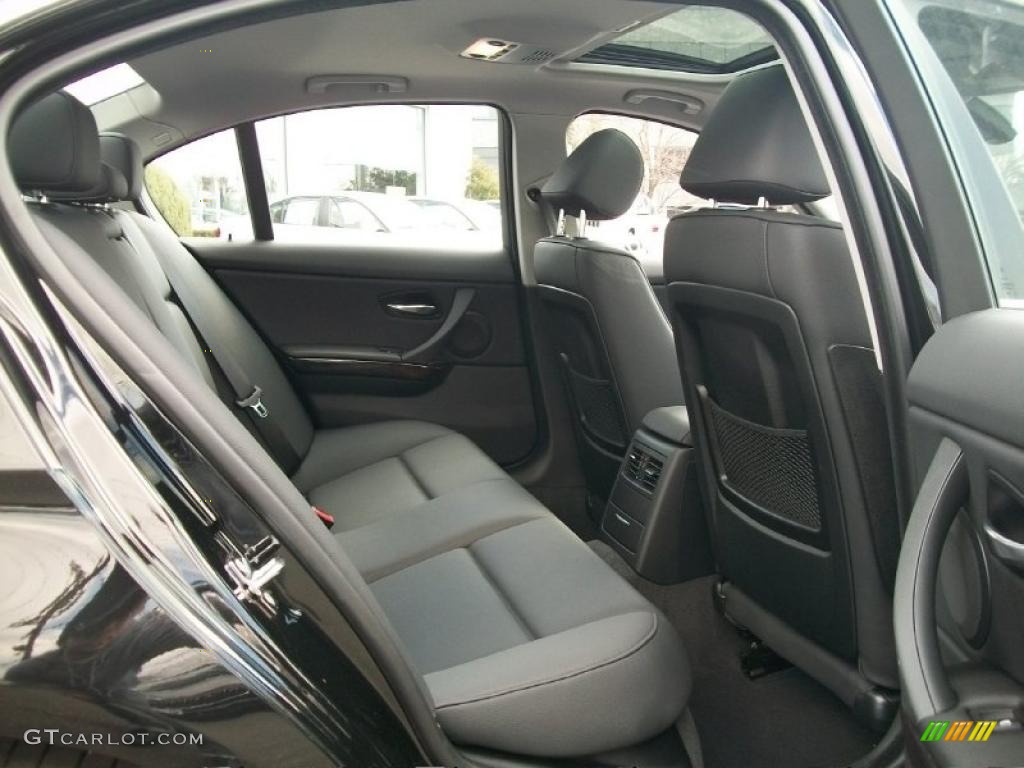 2008 3 Series 335xi Sedan - Jet Black / Black photo #25
