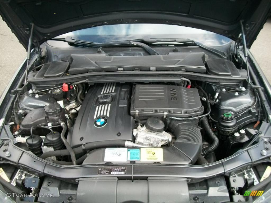 2008 3 Series 335xi Sedan - Jet Black / Black photo #31