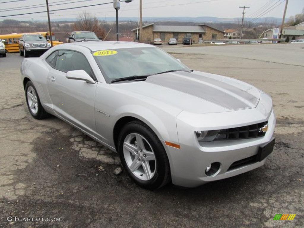 Silver Ice Metallic 2011 Chevrolet Camaro LT Coupe Exterior Photo #46740577