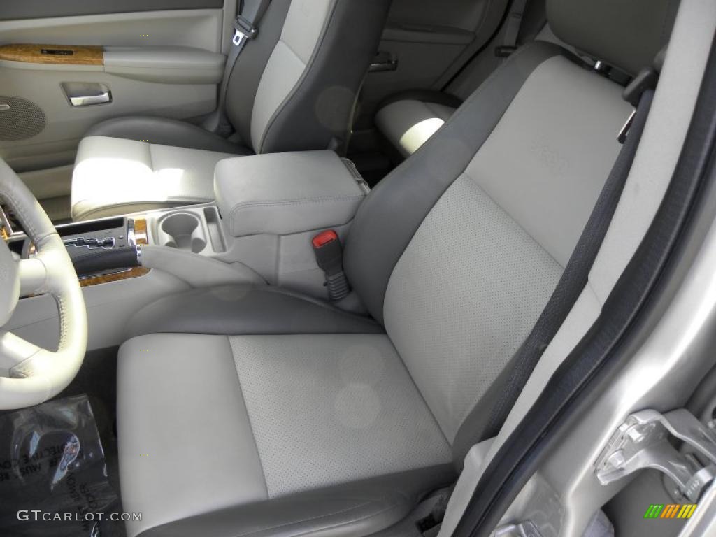 Dark Slate Gray Interior 2008 Jeep Grand Cherokee Limited Photo #46740766