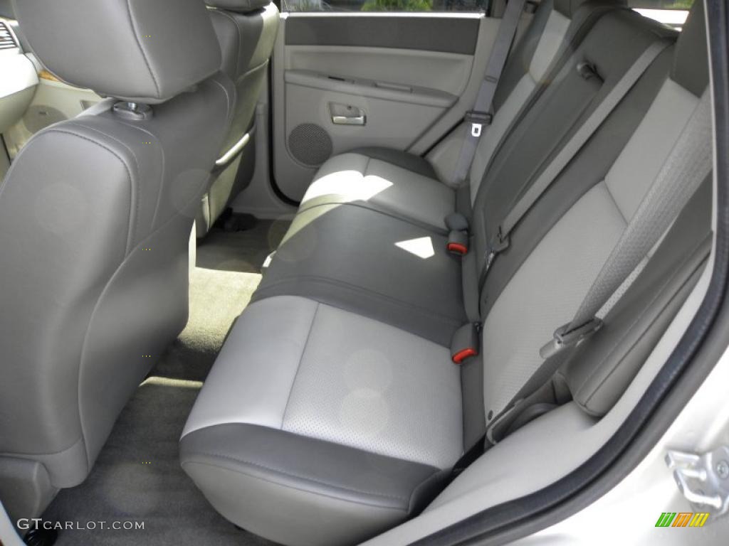 Dark Slate Gray Interior 2008 Jeep Grand Cherokee Limited Photo #46740793