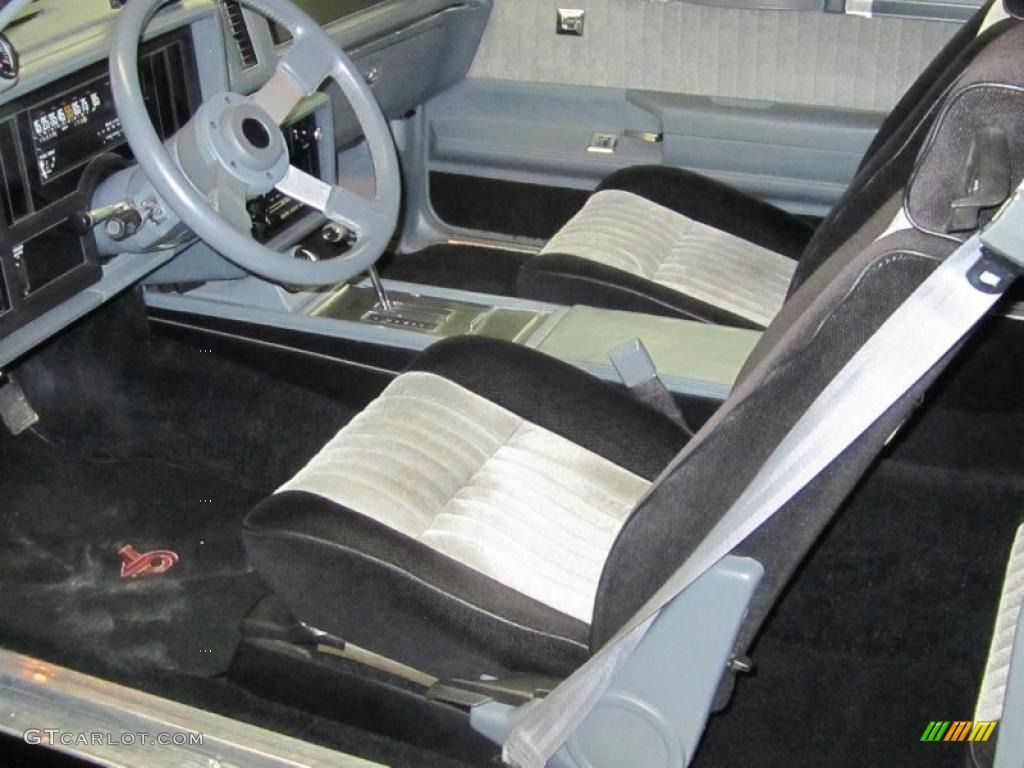 Black/Gray Interior 1987 Buick Regal Grand National Photo #46742248