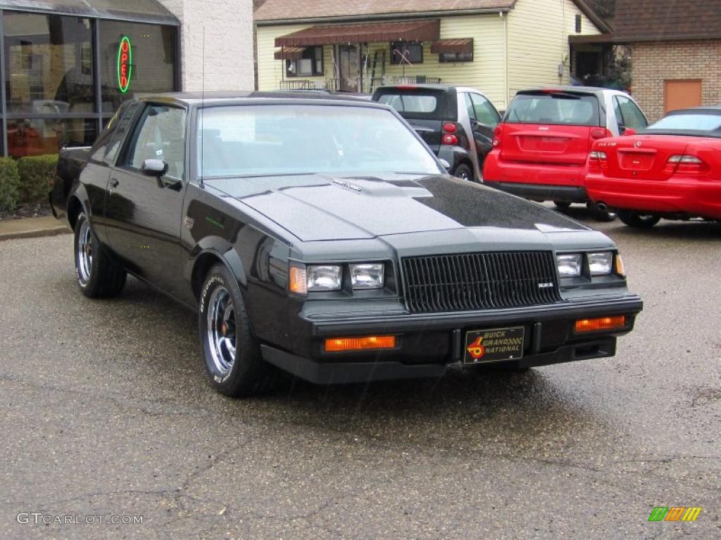 Black 1987 Buick Regal Grand National Exterior Photo #46742380
