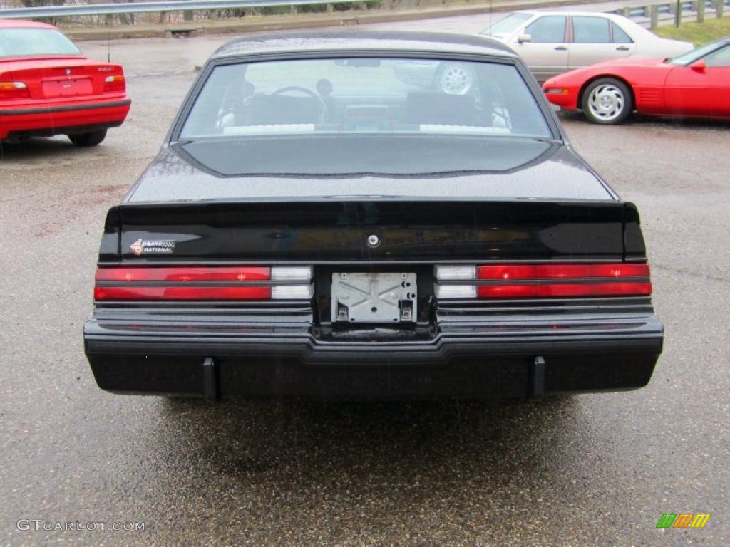 Black 1987 Buick Regal Grand National Exterior Photo #46742419
